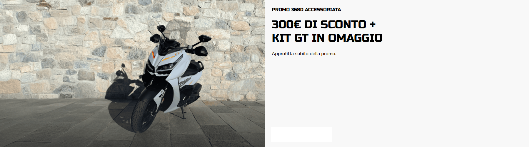 300€ DI SCONTO PIU' KIT IN OMAGGIO PER 368D PROMO SINO AD ESAURIMENTO SCORTE